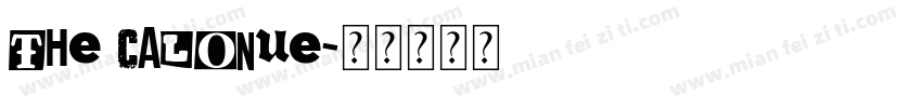 The Calonue字体转换